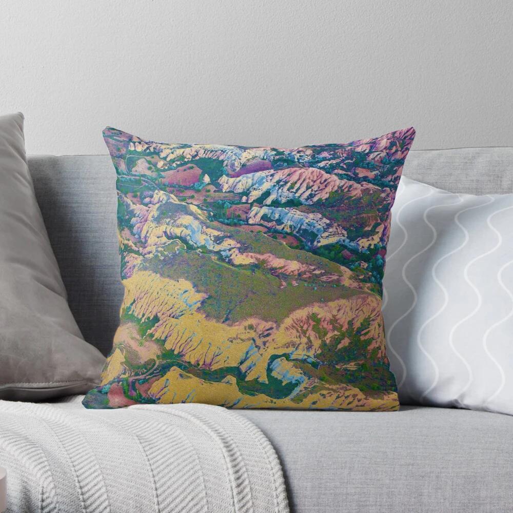 Simple Bedroom Living Room Decoration Sofa Bed Pillowcase Abstract Human Animal Flower Pattern Home  Cushion Cover