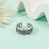 Cross Trendy Ring Hip-hop Punk Style Versatile Boyfriend Style Open Ring