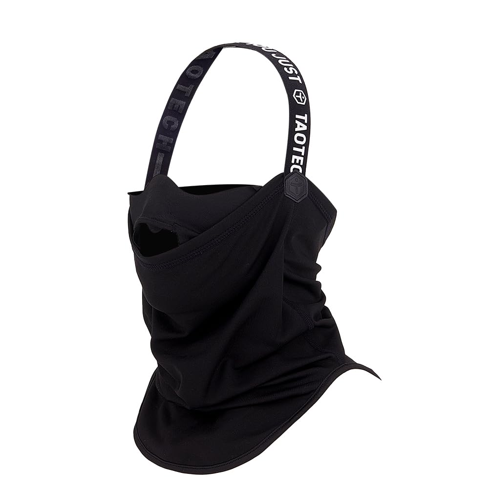 TaoTech Stretch Fit Face Cold Slimming Neck Unisex for Men and Women Silk Size Balaclava, Mask, Protection, Warmth, Face, Snowboarding, Skiing,