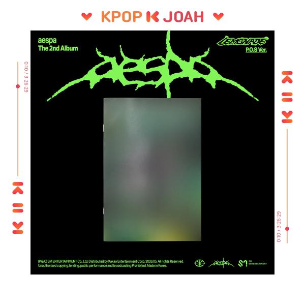 aespa [LEMONADE] 2nd Full Album (P.O.S Ver.) P.O.S ver.
