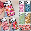 Floral Pattern Flowers Collage Phone Case For iPhone 17 Air 14 15 13 12 Max Cover For Apple 14 15 16 16e 11 Pro Max Plus Coque