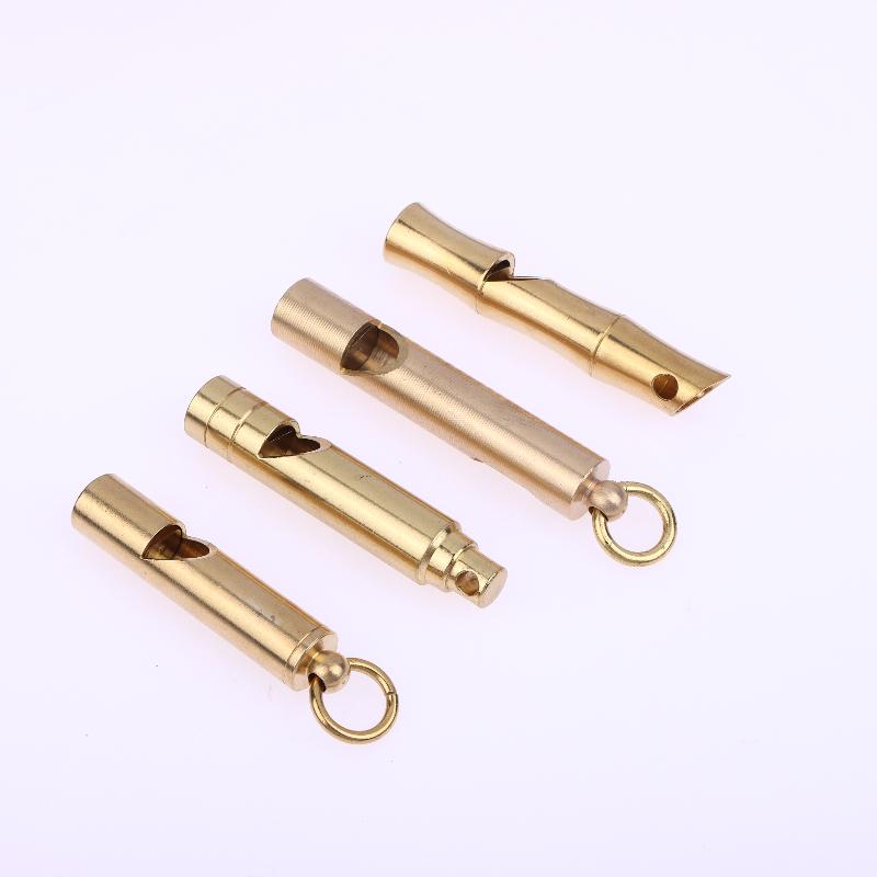 Pure Brass Whistle Keychain Outdoor Gear Bamboo Node Dragon Head Judge Whistle Competition Survival Competition Outdoor Goods