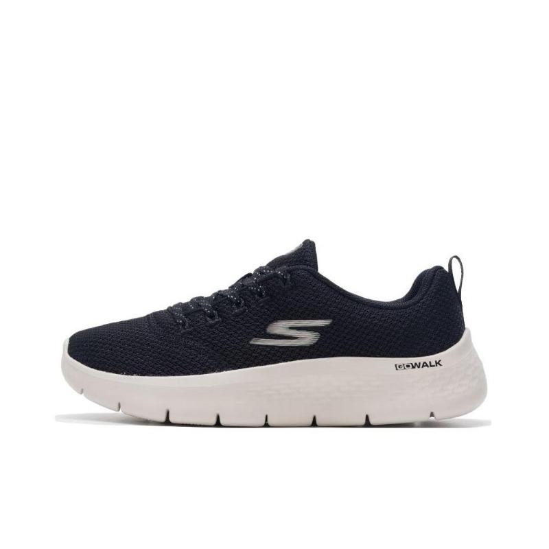 Skechers Go Walk Flex ADENA Women Low Top Running Shoes Black 125519-BKRG 35