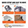 VEVOR Heated Cat House, Outdoor Kitty Shelter with Adjustable Temperature and Timer