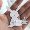 Easter Rabbit Egg Cutting Dies DIY Scrapbook Paper Card Craft Decor Stencil Mold