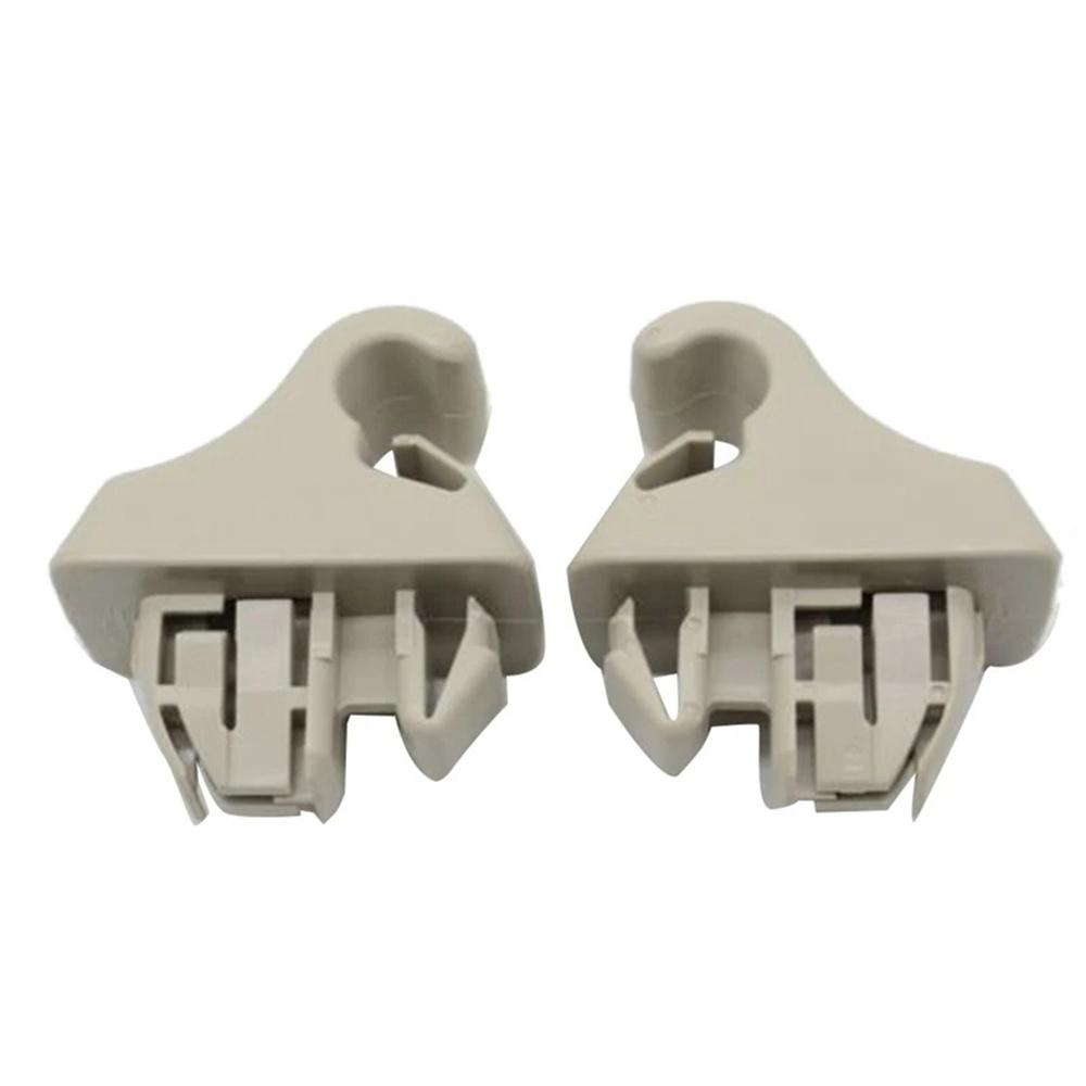 New 2PCS Car Sun Visor Holder Clips Fit for Mitsubishi Pajero/Montero MK3 2000-2006