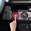 TOMALL Aluminum Engine Start Stop Push Button Cover Trim Compatible with Toyota Tacoma Corolla RAV4 Camry Prius Avalon Mirai Engine Ignition Button