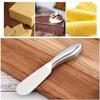 3Pcs Stainless Steel Butter Knife Perforated Cheese Dessert Jam Cream Tableware Portable Cream Cheese Slicer Kitchen Small Tools