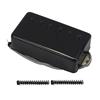 FLEOR 1pc Alnico 5 Pickup Guitar Humbucker Pickup for LP Guitar, Neck or Bridge,Chrome /Gold/Black