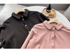 New Double-Sided Plush Women's Autumn/Winter Shirt with Cashmere Protein, 3A Antibacterial, Slim Fit—Wear Out or as Base Layer