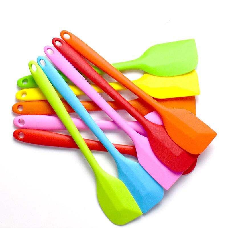 

Набор силиконовых лопаток: Большие и маленькие инструменты для выпечки, глазури, крема