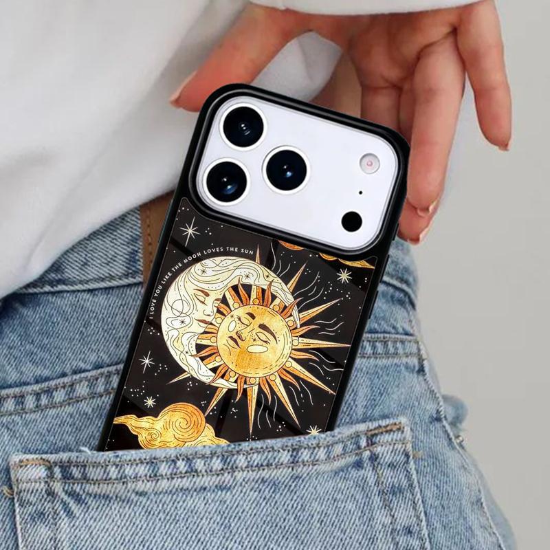 Magic Moon Tarot soft Phone Case for iPhone 17ProMax 12 13 14 15 16e 17 Pro Max Plus Air Cover