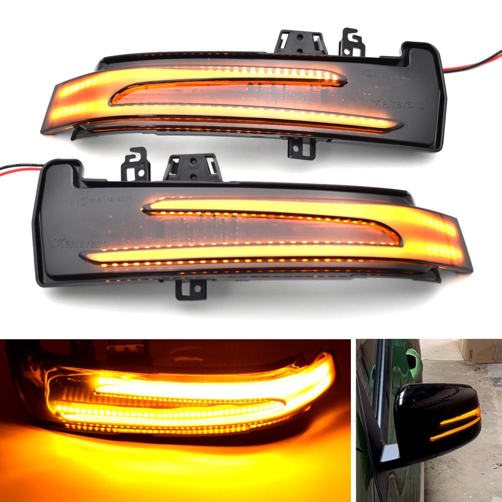 For Mercedes-Benz A B C E S CLA GLA CLS Class W176 W246 W204 W212 C117 X156 LED Dynamic Blinker LED Turn Signal Light Indicator Dome Lights 6