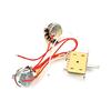 Guitar Wiring Harness 3 Way A500K 1V 1T and Jack Prewired Guitar Wiring Hareness