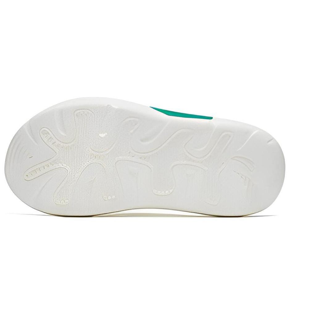 Anta C37 Series Breathable And Quick Dry Slide Slippers Men's White Green 112338511-5
