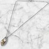 Used TASAKI Silver Pearl Necklace Petal