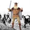 1Pcs/Set Head Ornament Viking Horn Hat Helmet Halloween Viking Cosplay Suit  Cosplay Costume Prop