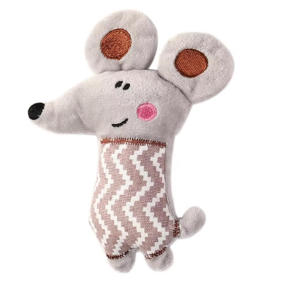 

Funny Pet Toys Cartoon Cute Bite Resistant Plush Toy Pet Chew Toy For Cats Dogs Pet Interactive Supplies Pet Partner