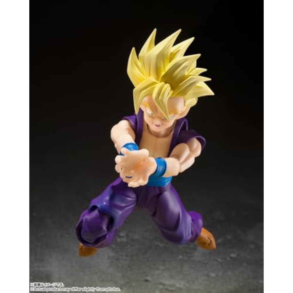 TAMASHII NATIONS S.H. Figuarts Dragon Ball Z Super Saiyan Son Gohan - Warrior Beyond Goku - Appro...