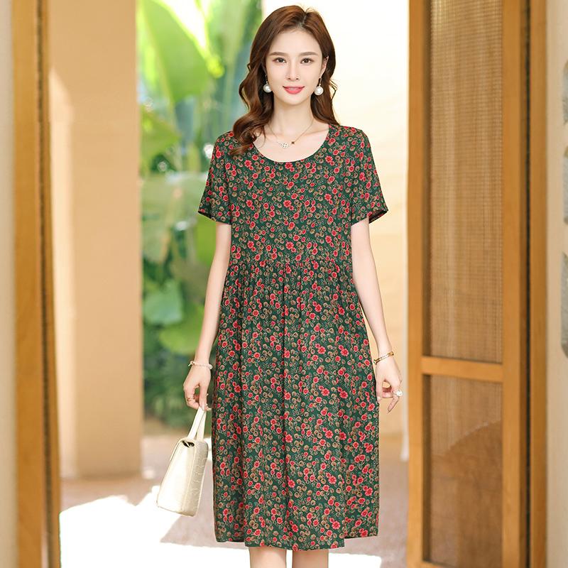 chinese dress ladies Chouyatou Summer Dresses for Women 2025 Casual Loose Split Long Sleeve   CHOUYATOU