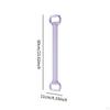Fitness Elastic Resistance Band Handle Strength Training Tension Rope Pull for Gym