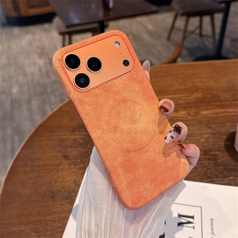 Premium Denim Texture Magnetic Case for iPhone 14/13/Apple 17/16/15 PROMAX - Anti-fall Protection