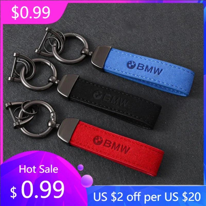 2025 Car Keychain Key Chain Vintage Leather Keyring Pendant For BMW E93 F10 F20 F30 F40 F15 F25 F26 F31 F49 F86 M3 M5 X3 X1