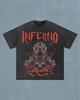OSRS Zuk | The Inferno | Oversize T-Shirt | Acid Wash | Old School Runescape For Him | Gift For Her