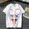 TXHatsune Miku Co-branded Animation 2D Short-sleeved T-shirt Cartoon Comic Printing Student Ladies Short-sleeved Clothes New Style