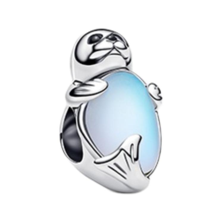 Pandora Seal Design Pendant Women pendant Silver 794146C01 Box