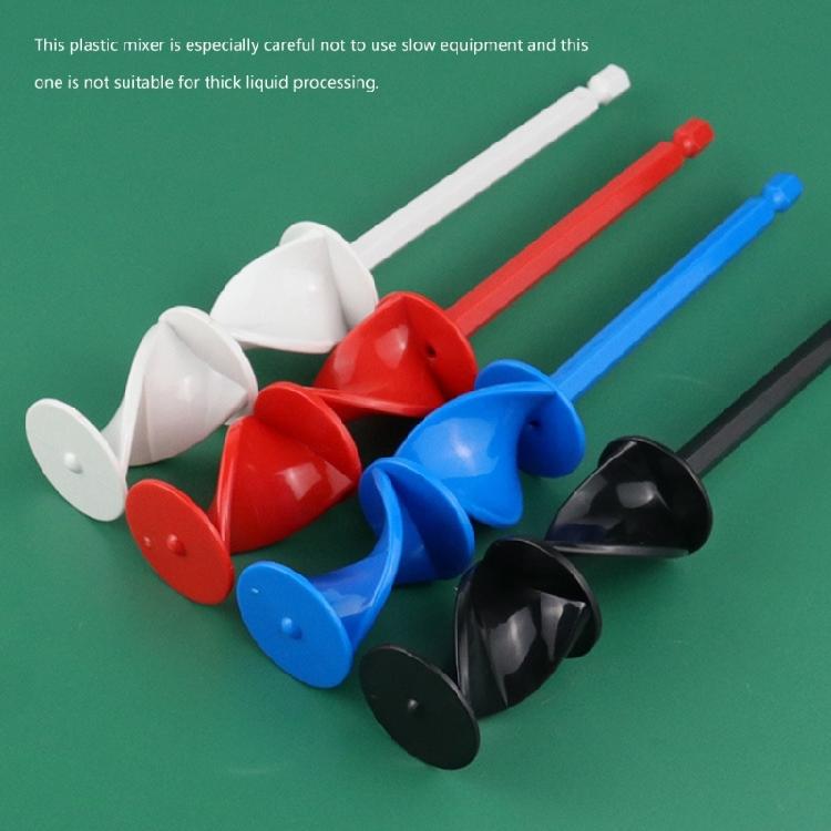 4PCS Hex Shanks Epoxy Resins Mixers Helixs Paddle Drill Paint Stirring Rod Power Tool Accessories Drill Attachment