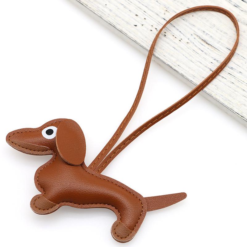 Miu Series Dachshund Cartoon Keychain Bag Pendant