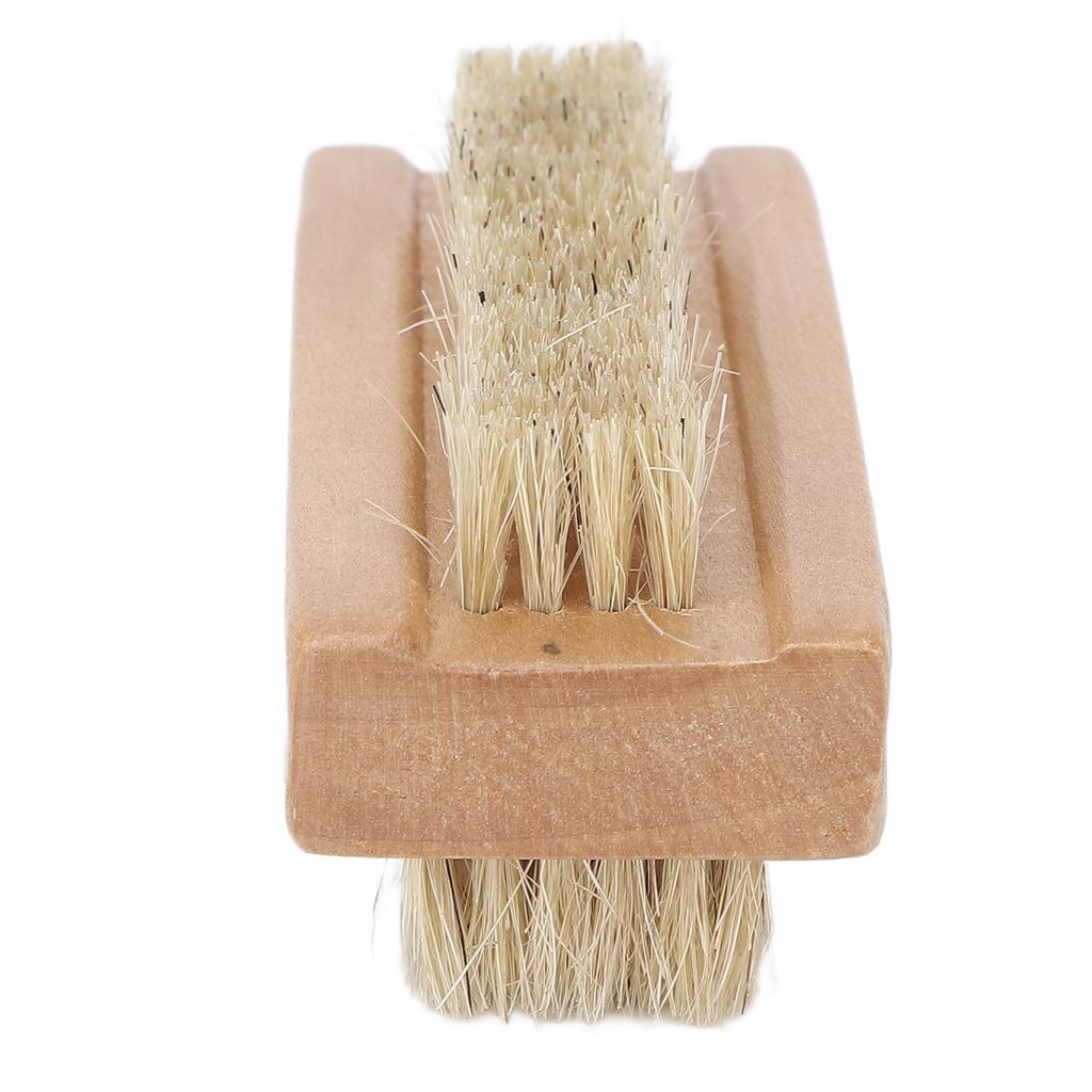 Nail Brush Fingernail Toenail Cuticle Cleaning Double Sides Wooden Manicure Pedicure Brush