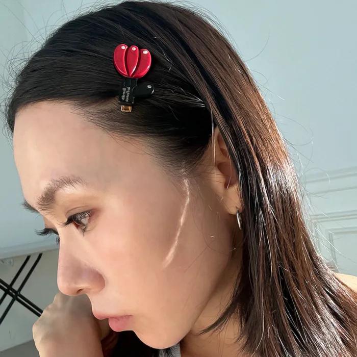 Mini tulip hair pin (5color)