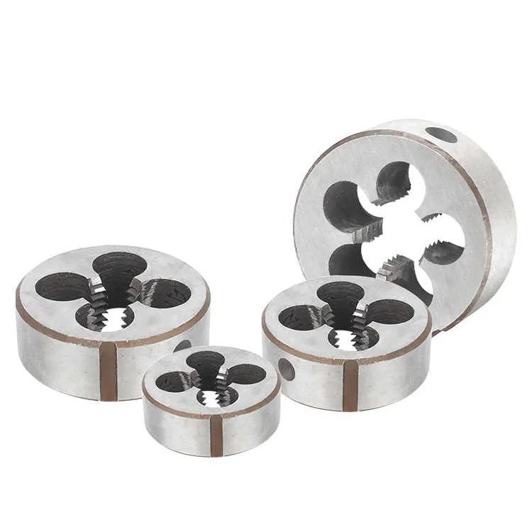Left Hand Metric Round Thread Die (M2 M2.5 M3-M20) | 1PCS Alloy Steel Cutting Tool, Pitch 0.4-2.5mm
