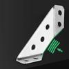 10/20/40/50pcs Thickened Stainless Steel Angle Code 90 Degrees Right Angle Fixed Bracket Furniture Connectors