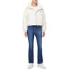 Calvin Klein Comfortable Letter Print Short Korean Style Down Jacket Women Jackets White J225572YBI