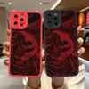 Fashin Skeleton Skull Pattern Phone Case For iPhone XR X XS 12 13 11 14 Plus Pro MAX 7 8 Plus SE 2020 Soft Silicone Back Covers