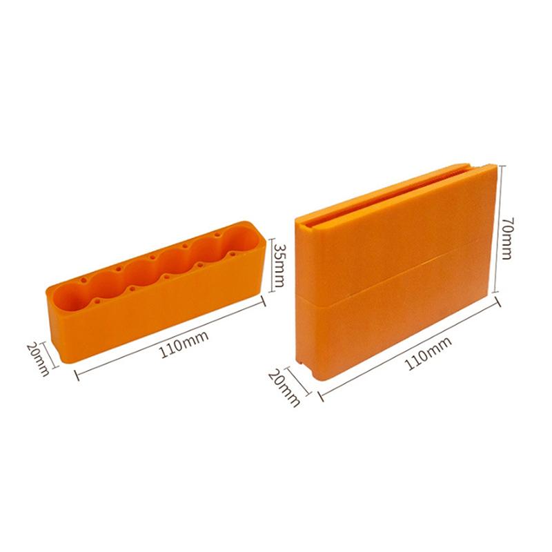 18650Battery Pack Fixture For Spot Welder Single Row Double Sided Spot Welding Plastic Fixed Fixture Battery Pack Soldering Tool