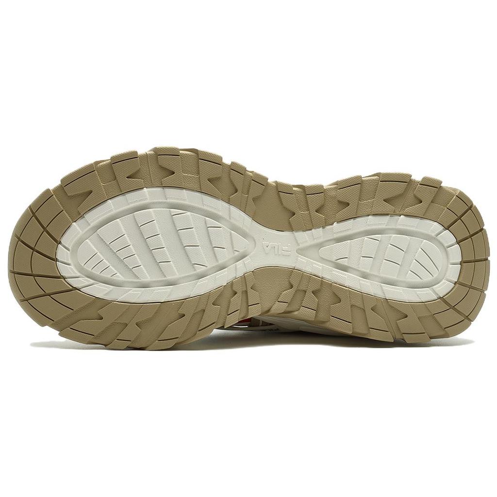 FILA Sofia 1S Fishbone Shoes Trendy Comfortable Versatile Low-Top Casual Shoes Women sneakers Light-Gray Brown F12W341105FAT