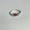 Серебряное кольцо с натуральным рубином 0.488ct (2105817)