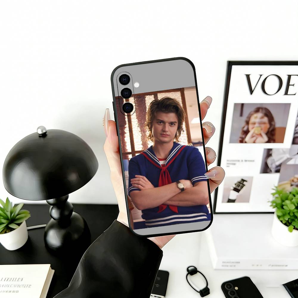 J-Joe K-Keery Actor Phone Case For Samsung Galaxy A73,A72,A71,A70,A53,A52,A51,Others Soft Black Cover