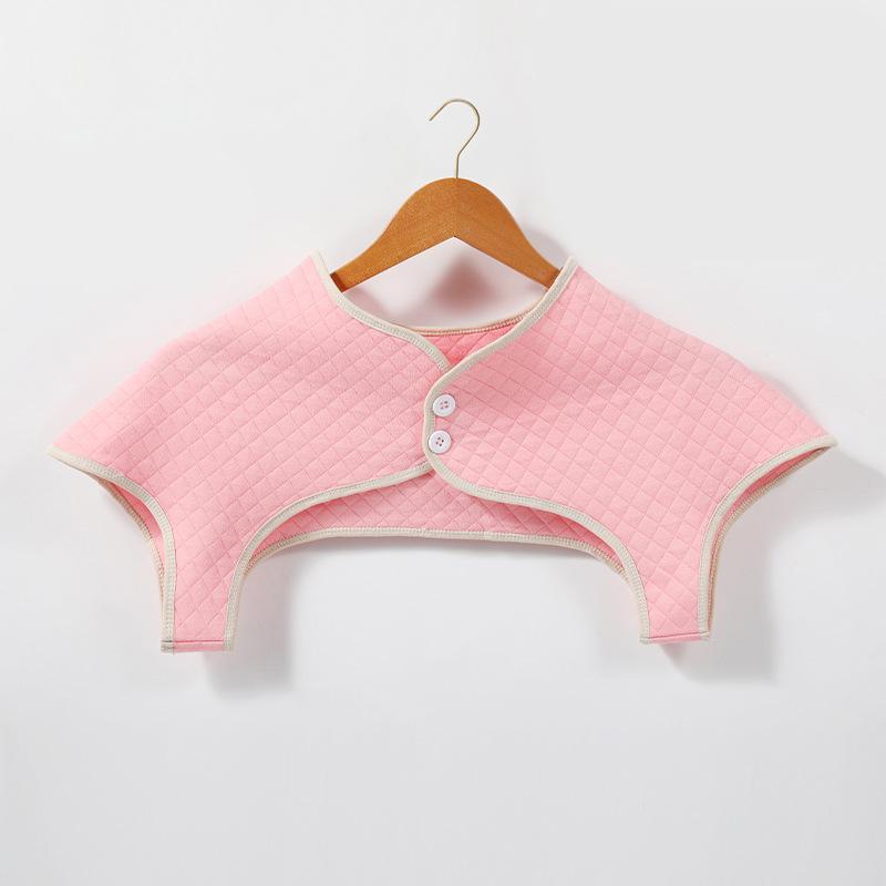 

Хлопковая шаль на плечи и шею для сна: Теплый, Защищающий от холода, Послеродовой и для кормления грудью, Идеально для осени/зимы, Женский короткий рукав Medium