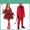 2021 Halloween Red Bull Demon Costume For Children's Stage Performance Soft Fabric European And American Style