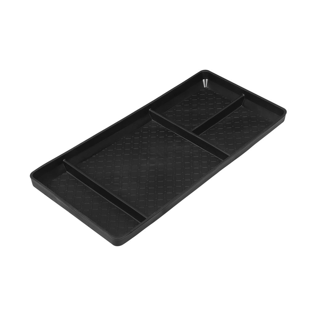 for Nissan Pathfinder 2025 2025 Car Center Console Lower Layer Storage Box Central Tray Organizer Interior Accessories Black