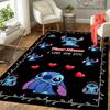 Custom 1Pc Stitch'S Cosmic Adventure Rug Office Carpet Indoor Outdoor Entrance Doormat Nonslip Soft And Comfortable Living Room D916302