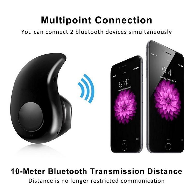 Mini Wireless Bluetooth Headset Handsfree Ultra Small Earphone with Microphone for Mobile Phone