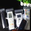 100 Stück PE Lange Form Transparent Zip-Lock-Beutel Rechteckig Kunststoff Dicke Verpackungsbeutel Streifen-Reißverschluss Wiederverschließbar Schlank Dicke Verpackungsbeutel