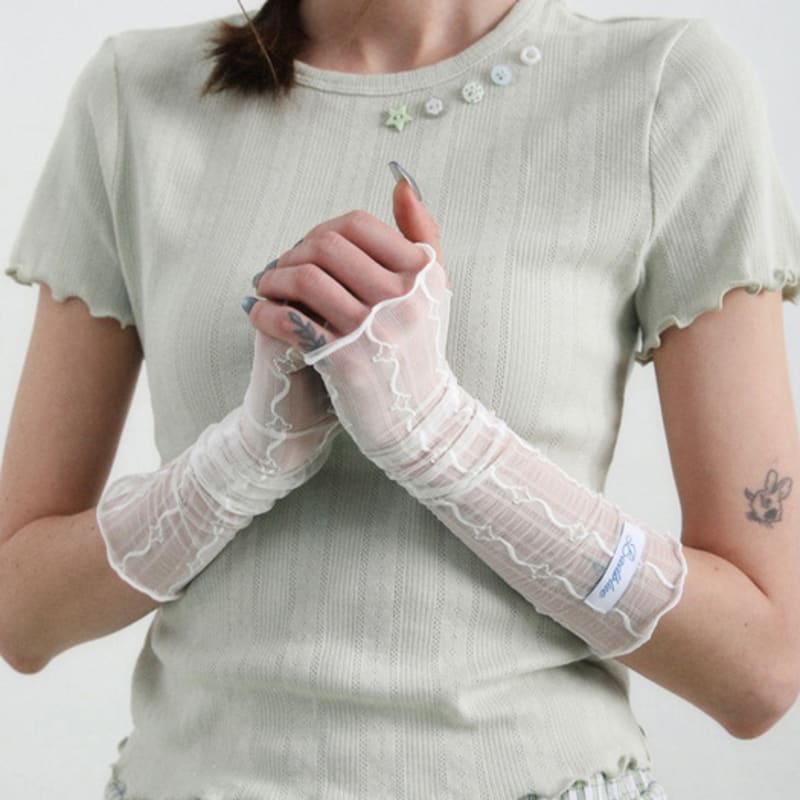BadBlue Star Lace Hand Warmer
