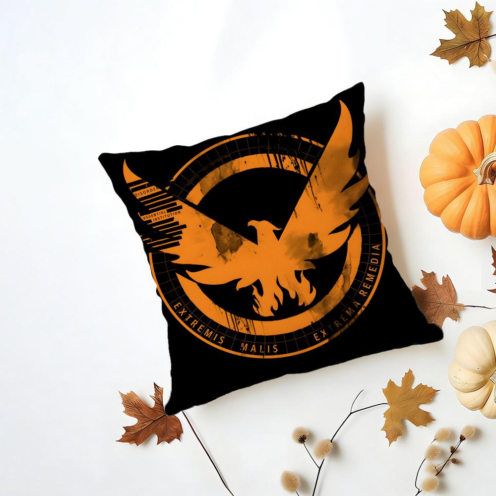 Tactical T-Tom C-Clancy'S T-The D-Division 2-2 Cushion Cover Washable Linen Pillowcase Soft For Daily Sofa Bed Home Room Decor